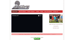 Desktop Screenshot of airwavesband.com