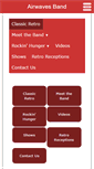 Mobile Screenshot of airwavesband.com